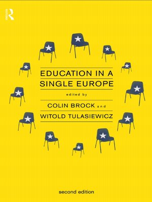 cover image of Education in a Single Europe
